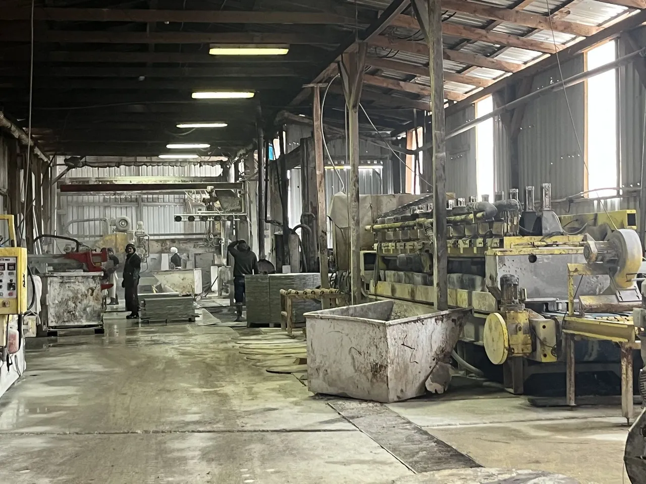 Production facility undergoing the environmental permit and license process