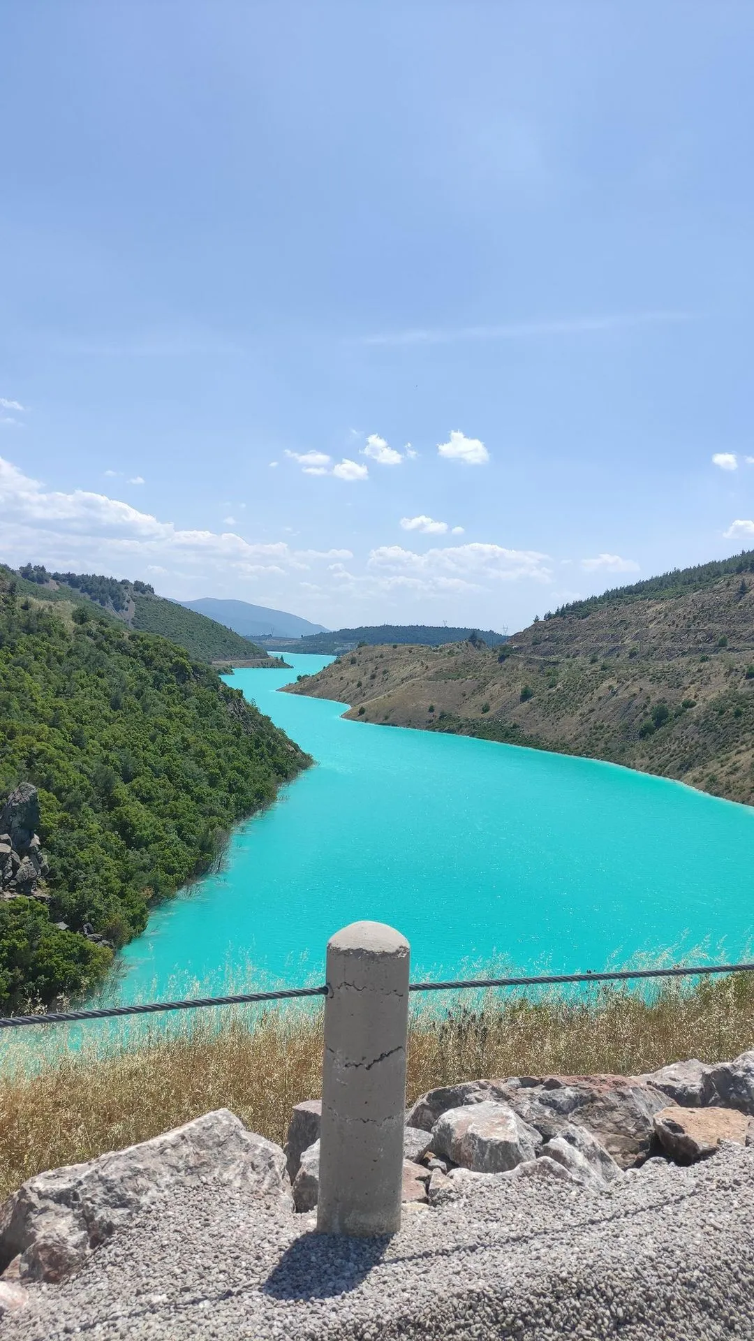 Dam reservoir assessed in a water use rights report