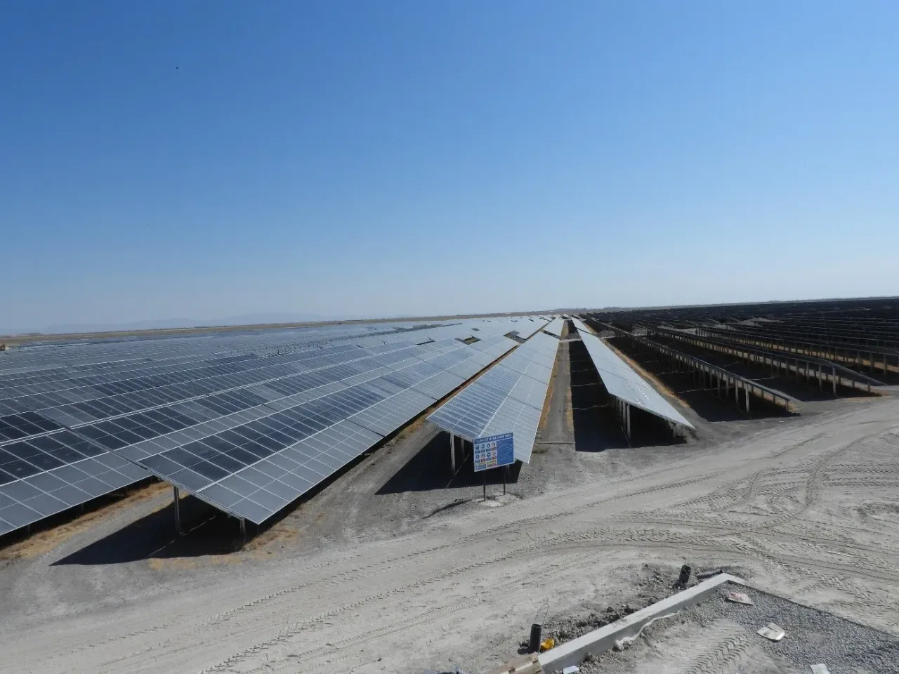 Solar power plant built on land granted a permit for non-agricultural use